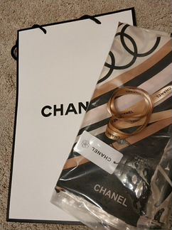 Шелковый платок Chanel и Louis Vuitton