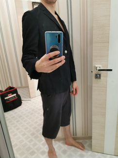 Клубный пиджак Hugo Boss темно синий