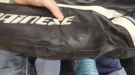 Мотокуртка кожаная мужская Dainese 46-48