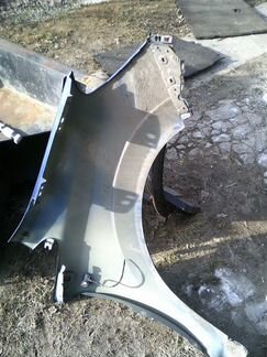 Крыло левое Опель Зафира Б. Синее