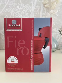 Гейзерная кофеварка Rondell Fiero RDA-844 новая