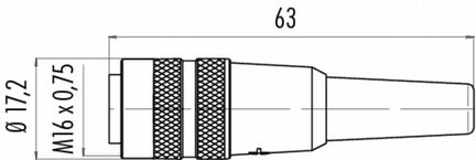Раъем 680 2 09 0330 00 12 Binder