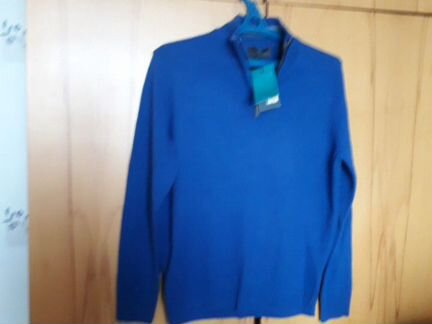 Джемпер мужской, 100 шерсть (новый), размер L (50