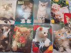 Календарики СССР кошки, собаки объявление продам