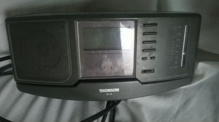 Thomson- радио с часами. 90-е годы с зарядным устр