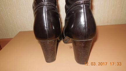 Зимние сапоги Арагона (лак)