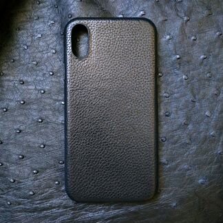 Чехол для iPhone X Xs айфон х из кожи теленка