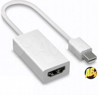 Кабель-переходник c thunderbolt (mini DP) на hdmi