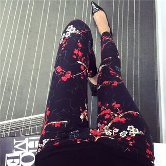 Лосины Клетчатые с граффити