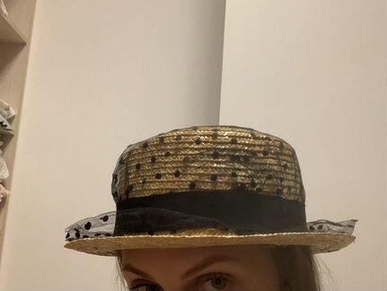 Шляпа канотье