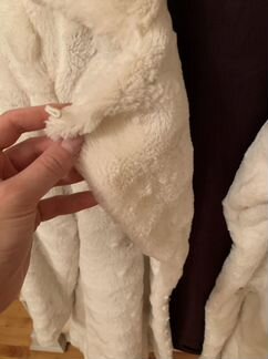 Шуба из эко меха