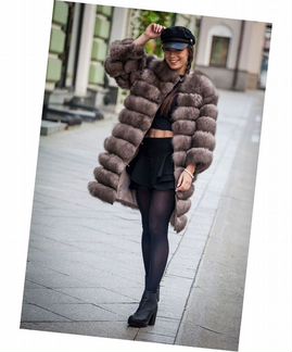 Шуба из натурального меха
