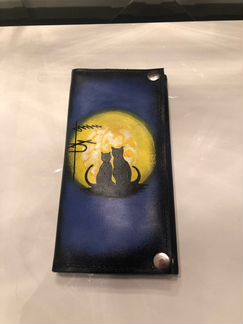 Кошелек, ручная работа
