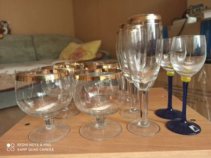 Рюмки, бокалы, хрусталь СССР