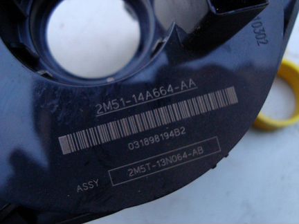 Часовая пружина (улитка, шлейф) Ford Focus 1 1.8