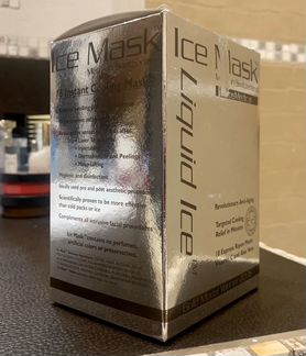 Маска для лица с витамином С и алоевера. Ice Mask