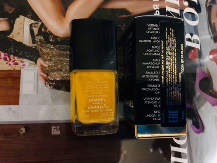 Chanel Le Vernis, лак для ногтей,592,Giallo Napoli