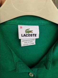 Поло lacoste оригинал