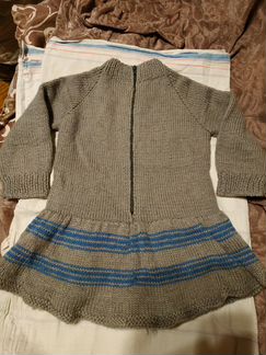 Вязаное платье