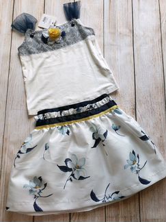 Юбка топ для девочки Baby A костюм Италия