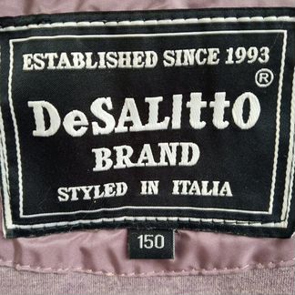 Пальто-пуховик зима DeSalitto на девочку рост 150