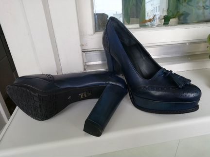 Туфли джинсово-синие Tiffi