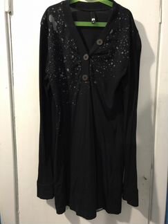 Трикотажное платье-кофта, размер S-M