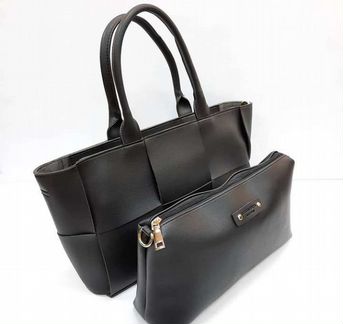 Сумка корзинка Bottega Veneta 2 in 1