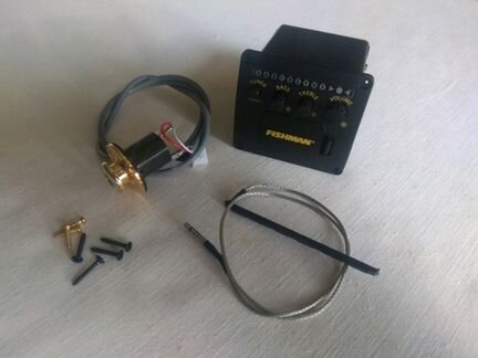 Преамп для акуст. гитары Fishman AEQ-2T с тюнером