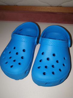 Crocs синие C7