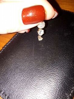 Пирсинг золотой