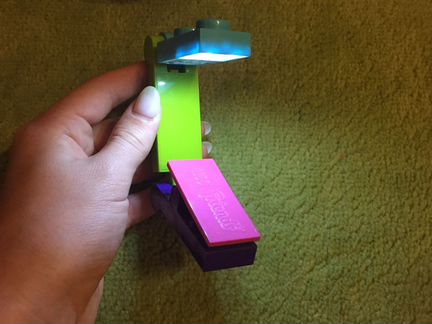 Mini светильник для книг (лего)