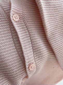 Розовый хлопковый комбинезон Paz Rodriguez 3-9 мес