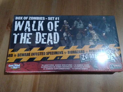 Зомбицид. Box of zombies - set #1 Walk of the dead