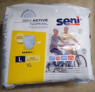 Трусы впитывающие Seni Active Normal Large