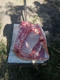 Сало домашнее солёное и копчёное