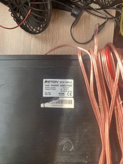 Усилитель 4 канальный eton ecc 500.4