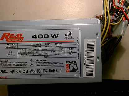 Схема блока питания real power 400w - 86 фото
