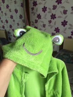 Плюшевая ветровка с капюшоном лягушонок Cool club