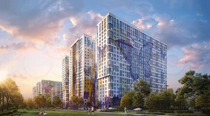 2-к квартира, 65.4 м², 11/25 эт.